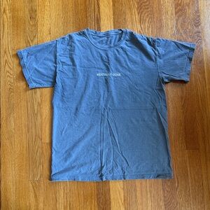 MENTALLY GONE Men's Gray Graphic Tee